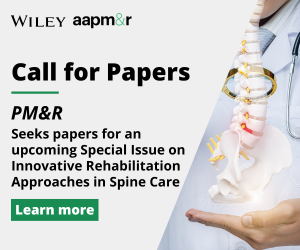 Call for Papers: Innovative Rehabilitation Approaches in Spine Care
