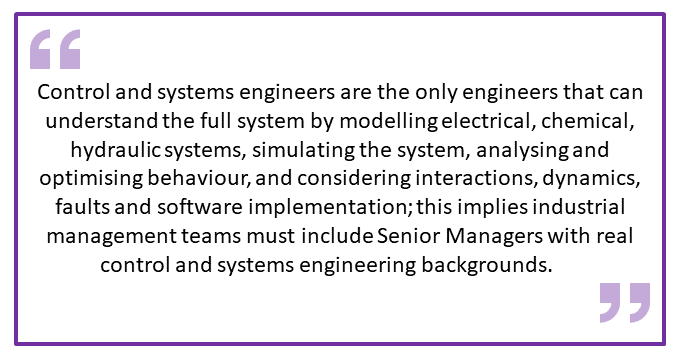 A quote about engineers by the editor, Mike Grimble