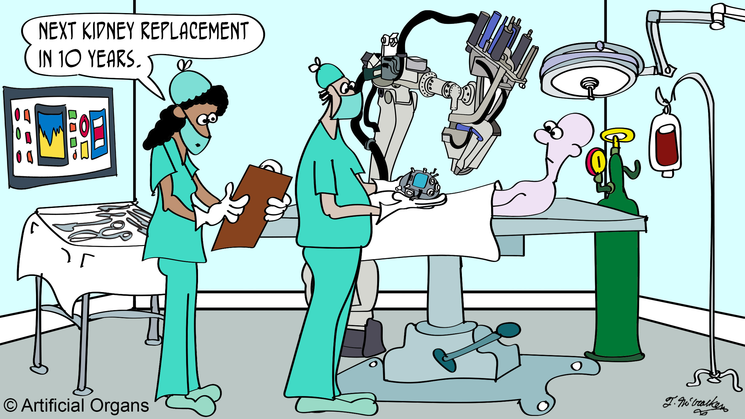 Artificial Organs - Cartoon of the Month