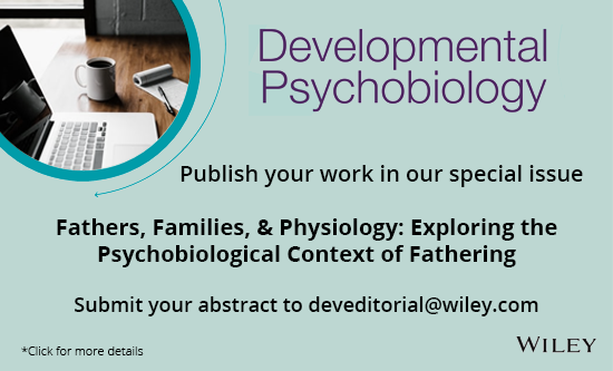 Developmental Psychobiology Wiley Online Library