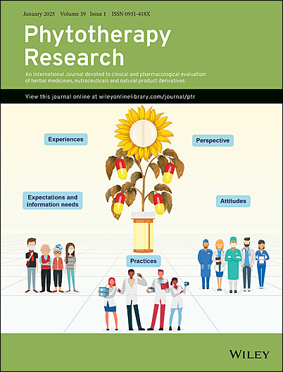 Phytotherapy Research  Wiley Online Library