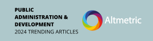 Altmetric Explorer Report: Trending Articles in Public Administration and Development in 2024