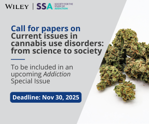 Call for Paperes: Current Issues in Cannabis Use Disorders: From Science to Society promotional image