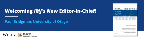 Welcome! New Editor-in-Chief Promotional image to welcome new Editor-in-Chief