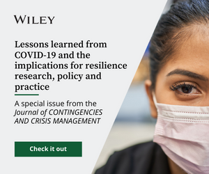 LESSONS LEARNED FROM COVID-19 AND THE IMPLICATIONS FOR RESILIENCE RESEARCH, POLICY AND PRACTICE