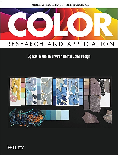de repuesto menos Avenida Color Research & Application - Wiley Online Library