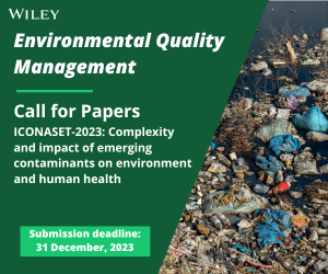 Call for Papers ICONASET-2023: Complexity and impact of emerging contaminants on environment and human health