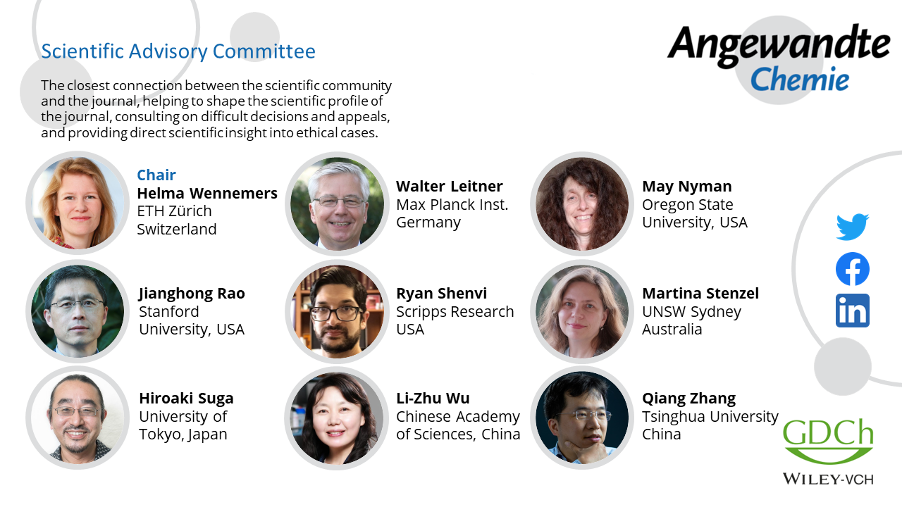 members of the Angewandte scientific advisory committee