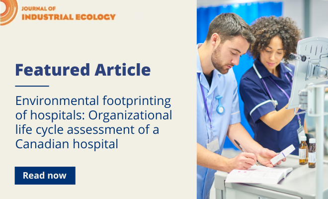 Environmental footprinting of hospitals: Organizational life cycle assessment of a Canadian hospital