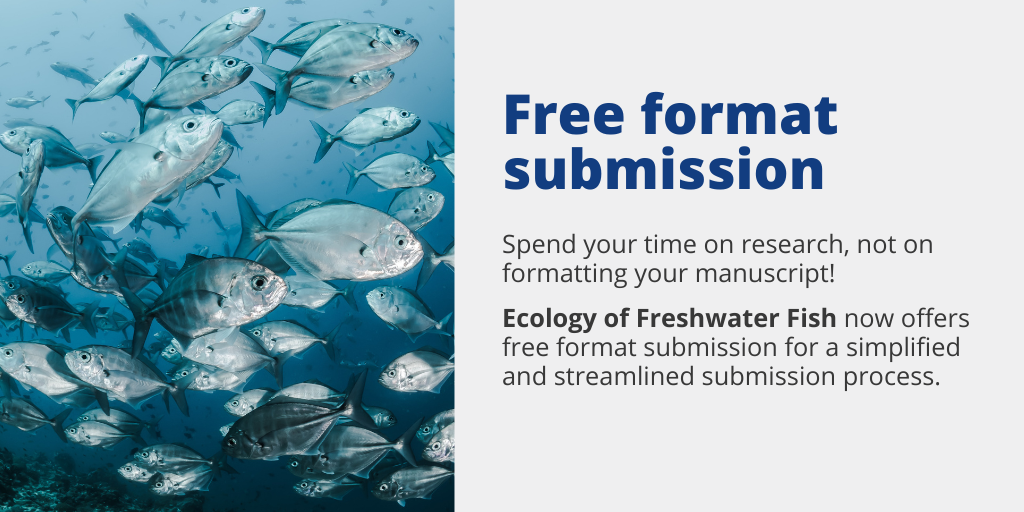 Ecology of Freshwater Fish - Wiley Online Library Ecology of Freshwater Fish - Wiley Online Library
