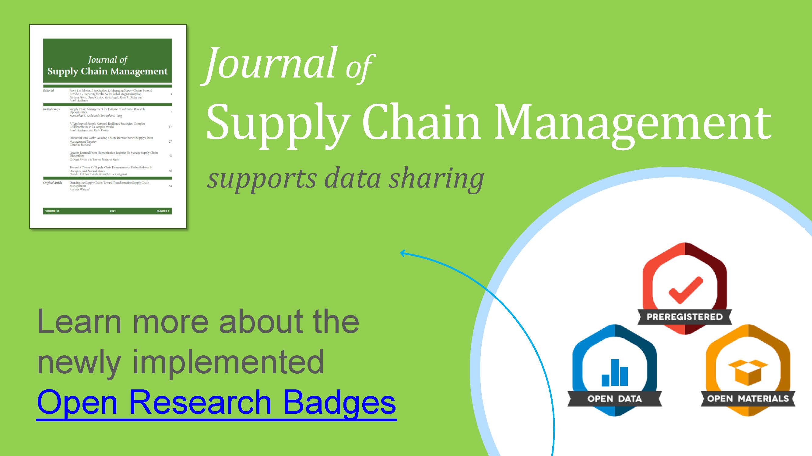 Open Research Badges