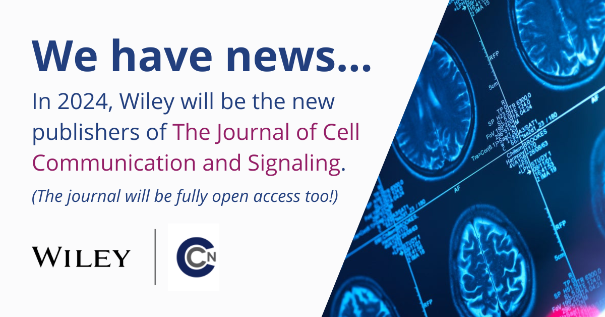 The Journal of Cell Communication and Signaling now fully Open Access