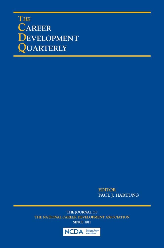 The Career Development Quarterly Wiley Online Library