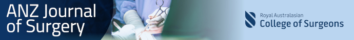Wiley: ANZ Journal of Surgery: Table of Contents