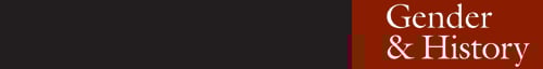 Gender and History Journal Logo