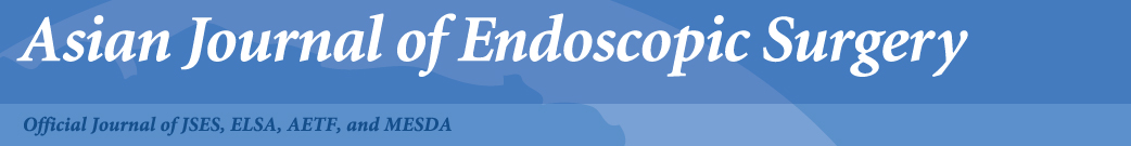 Asian Journal of Endoscopic Surgery