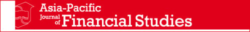 Asia-Pacific Journal of Financial Studies